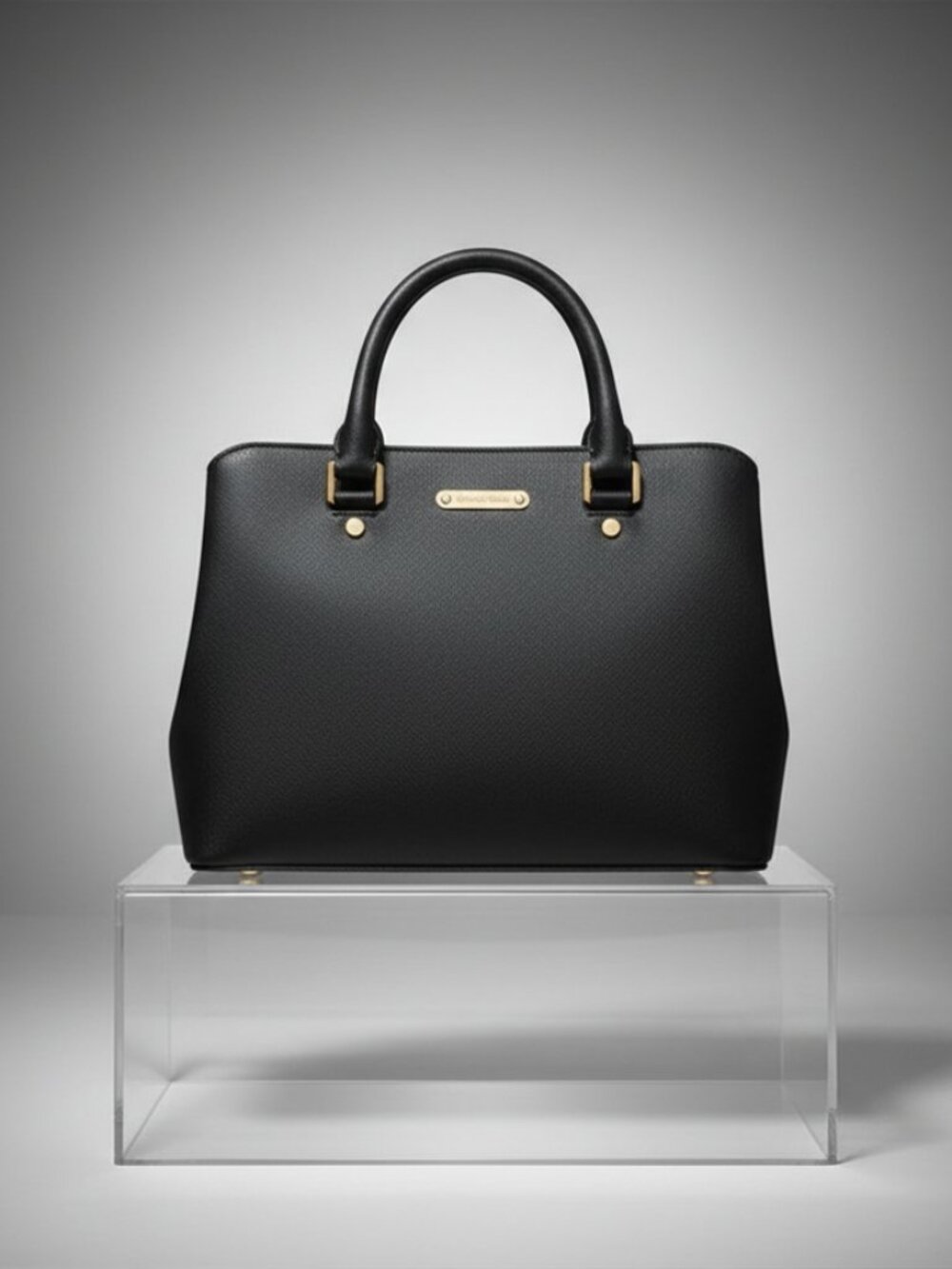 Michael Kors Black Satchel Bag